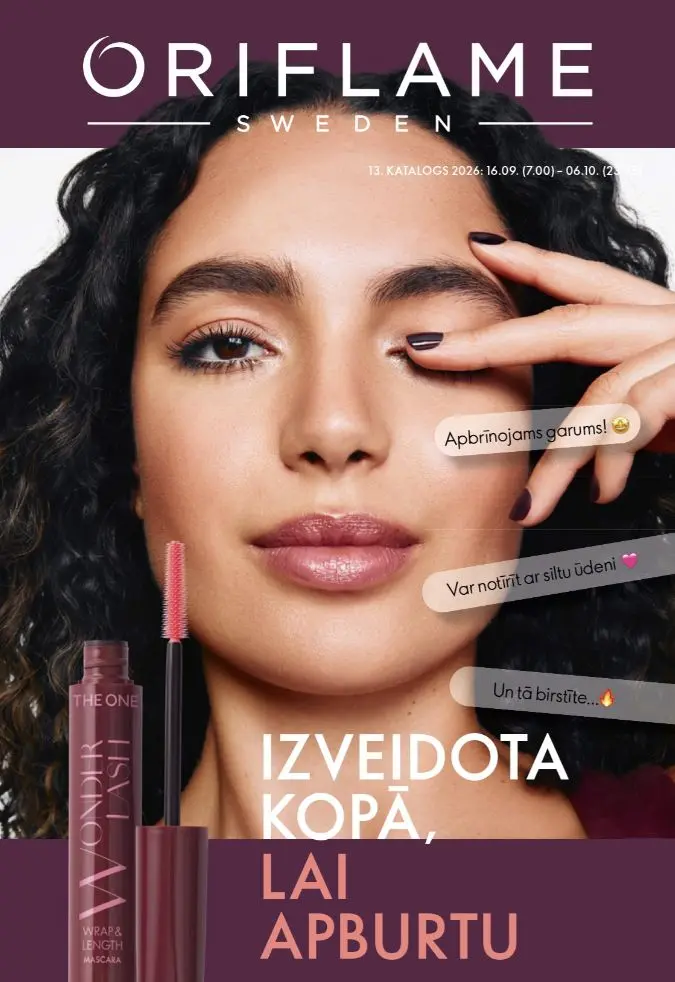 Oriflame Katalogs Latvija 13/2026